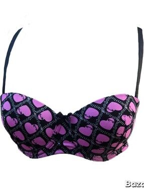 Vintage Hot Topic/Morbid Threads Underwire Bra